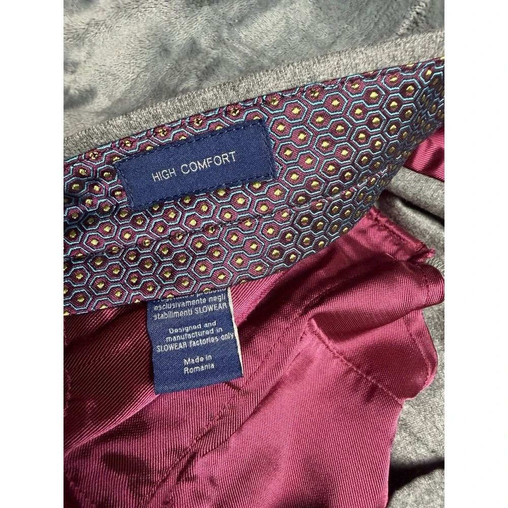 Incotex 5 Pocket Jean Cut Dress Pants Size 38x32 US Gray Cashmere Blend